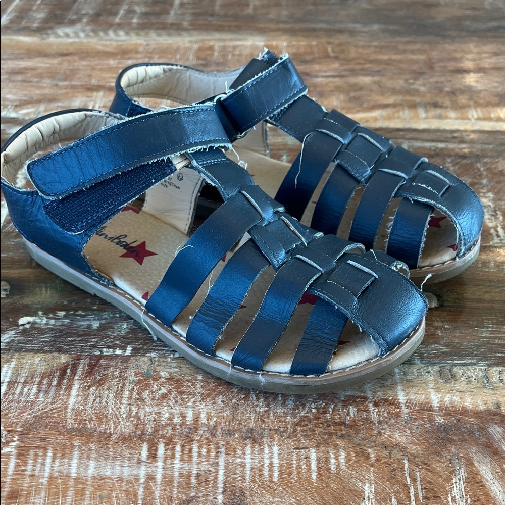 Mini Boden Dark Blue Boys Sandals